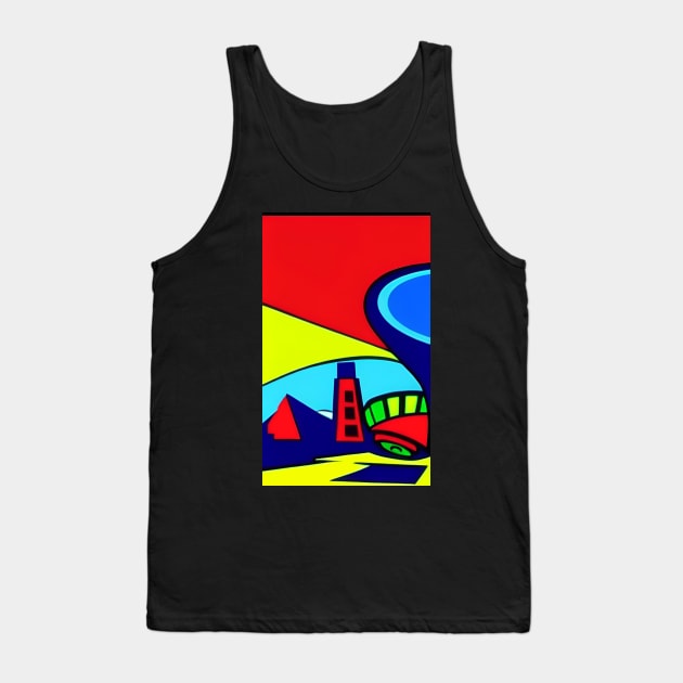 Uncovered Excuse Tank Top by Psychedeers